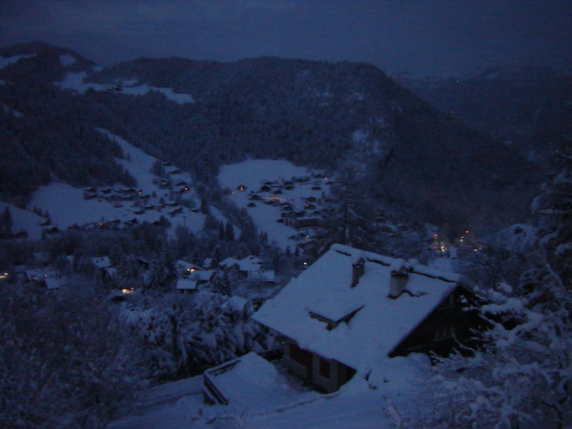 Chambre d'Hôtes La Trace La Clusaz Exterior foto