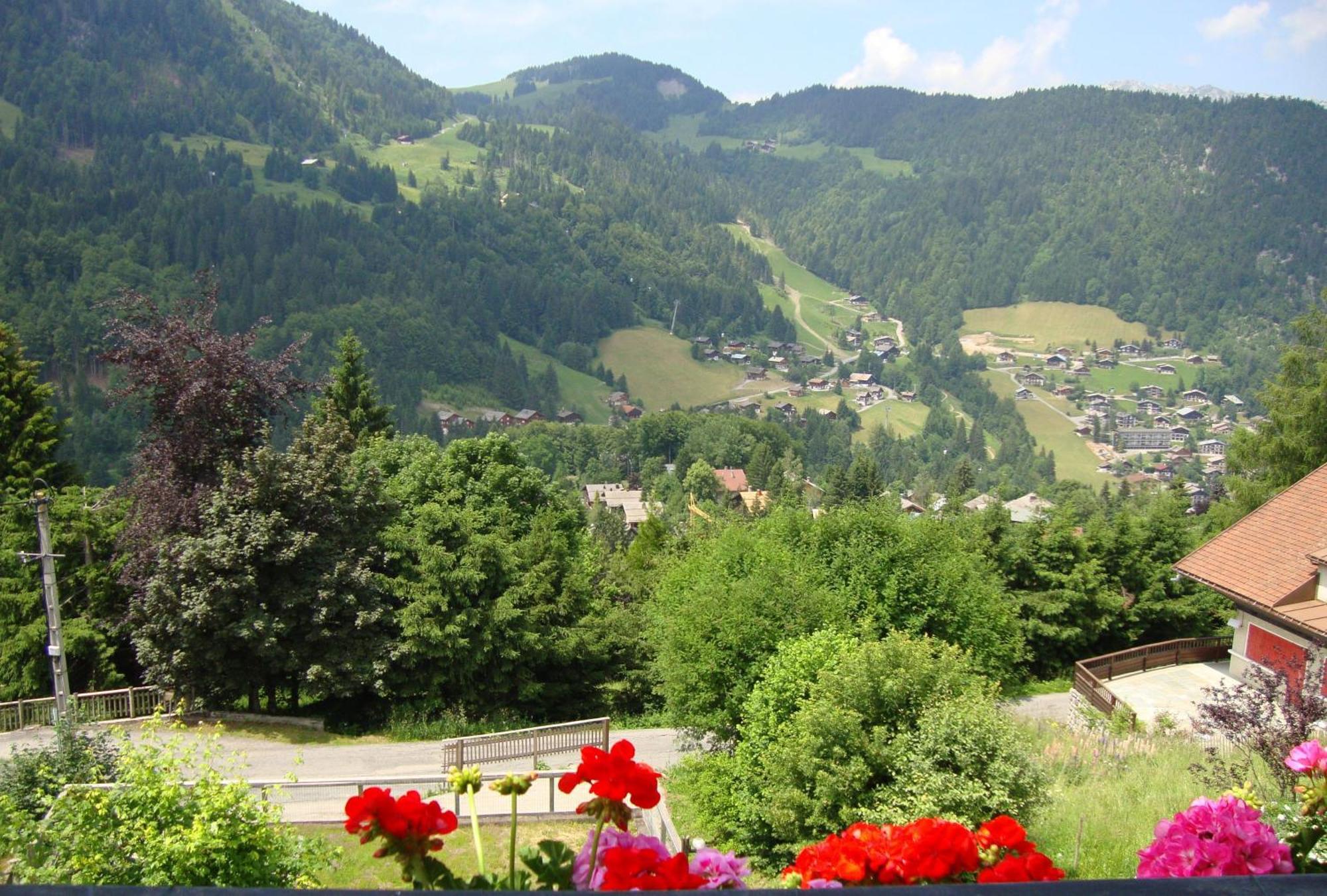 Chambre d'Hôtes La Trace La Clusaz Exterior foto